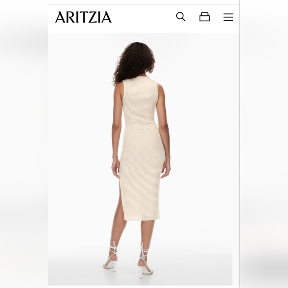 NWT Aritzia Wilfred Verona dress - Picture 3 of 10